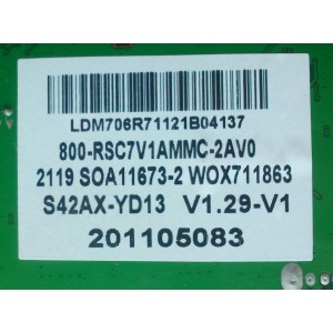 MAIN / ATVIO 800-RSC7V1AMMC-2AV0 / 520-RSC7-LEDC / WOX711863 / 2119 SOA11673-2 / 201105083	