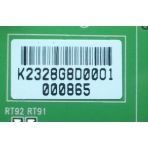 T-CON / MITSUBISHI / 75013034 / LJ94-02328G / 2328G / 40/46/52HFMC6LV0.3 / MODELO LT-46148	