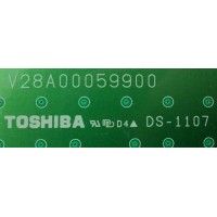 MAIN / TOSHIBA 75008928 / PE0440A / TMX-PE0440A / PE0440A-1 / V28A00059601 / DS-1107 / MODELO 37HL67S	