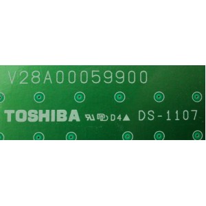 MAIN / TOSHIBA 75008928 / PE0440A / TMX-PE0440A / PE0440A-1 / V28A00059601 / DS-1107 / MODELO 37HL67S	