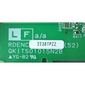 BACKLIGHT INVERSOR / MITSUBISHI RDENC2238TPZZ / QKITS0101SN2B / 65-01085 / MODELO LT-37131	