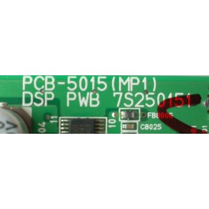 TARJETA DE INTERFACE DSP PWB / PHILIPS 6H3D-127EA3 / PCB-5015(MP1) / 7S250151 / MODELO 50PF9955	