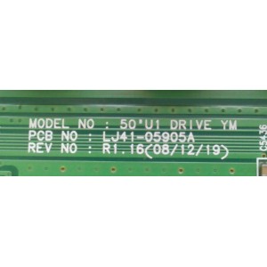 Y-MAIN / SAMSUNG BN96-09738A / LJ92-01601A / LJ41-05905A / 601A / MODELO PN50B430P2DXZA	