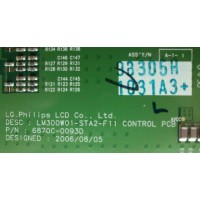 T-CON / DELL 6871L-1031A / 1031A / 6870C-0093D / LM300W01-STA2-F11 / MODELO 3007WFPT	