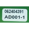 TARJETA TUNER / SCEPTRE AD001-1 / AD001 / 062404391 / MODELO X37	