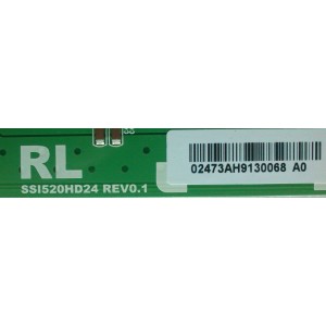 BACKLIGHT INVERSOR RL / MITSUBISHI LJ97-02473A / 02473A / SSI520HD24 / MODELO LT-52151	