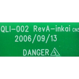 BACKLIGHT INVERSOR / GATEWAY 790811400810R / QLI-002 / 490811400200R / MODELO LP2407	