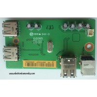 PUERTO PARA USB / GATEWAY 790810300800R / QLTR-022 / 490812100100R / MODELO FPD2485W LP2407	