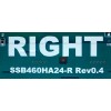 BACKLIGHT INVERSOR RIGHT / SONY LJ97-01155A / 01155A / SSB460HA24-R / MODELO KDL-46XBR4	