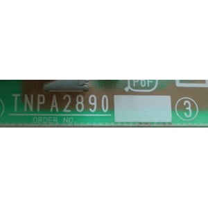 FUENTE DE PODER / PANASONIC TNPA2890 / CMK-G3X / LSJB1135-6 / LSEP1135A1 / MODELO TH-50PHD6UY	