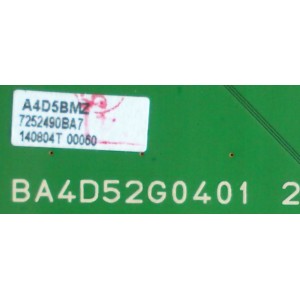 MAIN / PHILIPS A4D5BMZ / A4D5B-MMA / BA4D52G0401 2 / MODELO 58PFL4909