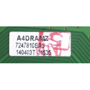 MAIN / PHILIPS A4DRAMZ / BA37U0G0401 4 / A4DRA-MMA / MODELO  55PFL4909