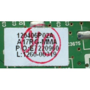 MAIN / PHILIPS A17RG-MMA / A17RGMZ / BA11P4G0401 2_1 / A17RGMA / MODELO 50PFL3907	