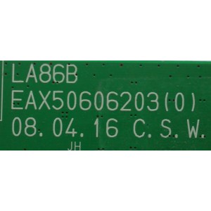 MAIN / LG AGF65522501 / EAX50606203(0) / MODELO 32LG70-UA.AWMTLJM / PANEL T315HW01 V.0