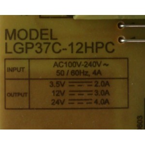 FUENTE DE PODER / LG EAY62788701 / LGP37C-12HPC / 62788701 / MODELO 32LT560E-UA.AUSWLJR / 37LT770H-UA AUSWLUR