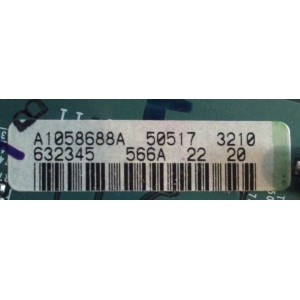 TARJETA DIGITAL / SONY A-1058-688-A / A1058688A / 1-862-506-24 / A-1303-033-A / MODELO KDF-55WF655	