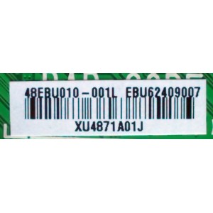 MAIN / LG EBU62409007 / EAX65547909(1.0) / MODELO 24LB4510-PU.DUSQLPM	