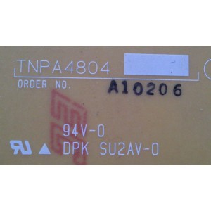 TARJETA SS2 / PANASONIC TXNSS21EDUUS / TNPA4804 / MODELO TC-P54G20	