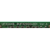 T-CON / EMERSON UF320XH / UF320XB / BUF320G040D1 VER.A / MODELO LC320EM82S	