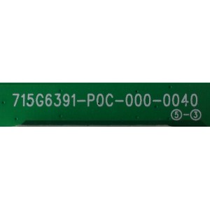 DRIVER LED / VIZIO DU366XAE1 / 715G6391-P0C-000-0040 / PWTVDU366XAE1 / MODELO E390I-B1 LTY6PSAP	