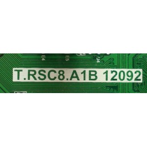 MAIN / RCA 1B2E2132 / RE01TC8A1LNA0-A1 / T.RSC8.A1B 12092 / 12141 / CN.QY5A / MODELO LED32B30RQD / PANEL`S HV320WX2-QYE / ST3151A04-QYE1