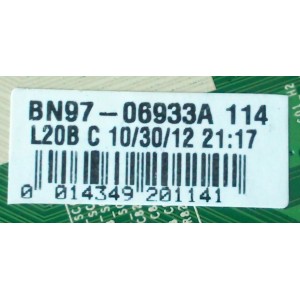 MAIN / SAMSUNG BN94-06153H / BN41-01812A / BN97-06933A / MODELO UN55ES6580FXZA CS02	
