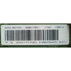 MAIN / SAMSUNG BN94-06275H / BN41-01819B / BN97-07008Z / MODELO HG32NA477PFXZA TS02	