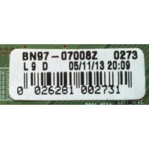 MAIN / SAMSUNG BN94-06275H / BN41-01819B / BN97-07008Z / MODELO HG32NA477PFXZA TS02	