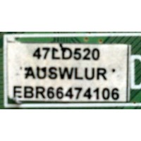 MAIN / LG EBU60943906 / EBR66474106 / EAX61352203(1) / MODELO 47LD520-UA.AUSWLUR	