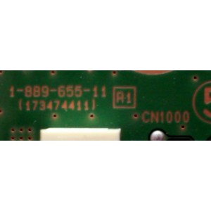 TARJETA DE ALIMENTACIÓN PARA TV SONY / NUMERO DE PARTE A-1983-522-A / 1-889-655-11 / 173474411 / PANEL NS4F480DN01 / DISPLAY'S LSY400HM03-A02 / LSY480HN01-A03 / MODELOS KDL-40W580B / KDL-40W590B / KDL-48W580B / KDL-48W590B / KDL-48W600B