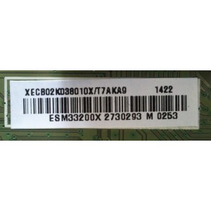 MAIN / VIZIO 756TXECB02K0380 / XECB02K038 / XECB02K038010X / 715G6648-M01-000-004F / 715G6648-M01-000-004N / 705TXESM33200X / PARTES SUSTITUTAS 756TXECB02K0250 , 756TXECB02K037 / PANEL TPT500J1-HVN04 REV.S17TB / MODELOS E500I-B1 / E500I-B1 LTYWPLEQ