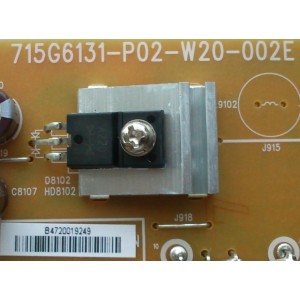 FUENTE DE PODER / VIZIO PLTVEU321XAB8 / 715G6131-P02-W20-002E / 715G6131-P02-W20-002S / EU321XAB8 / PANEL TPT390J1-HVN04 REV.S000Q / MODELOS E390-B1E / E390-B1E LTFWPSDQ / E390-B1E LTTWPSDQ