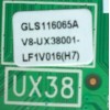 MAIN / TCL 08-UX38001-MA200AA / 48FS4610R 1435 / UX38 / GLS116065A / 40-UX38NA-MAF2HG / V8-UX38001 / MODELO 48FS4610R	