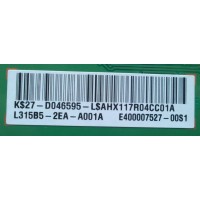 LED DRIVER / HANNSPREE 27-D046595 / T87D117.00 / MODELO HSG1131	