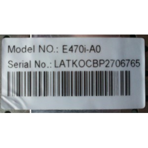 MAIN / VIZIO 3647-0852-0150 / 0171-2271-5032 / 3647-0852-0395 / PANEL LC470DUG (JF)(R1) / MODELOS E470I-A0 LAQKOCBP / E470I-A0 LATKOCBP