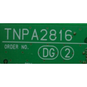 MAIN / PANASONIC TNPA2816 / MODELO TH-42PA20	