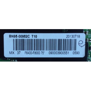 T-CON / SAMSUNG BN95-00952C / BN97-07089C / BN41-01999B / MODELO UN75F6300AFXZA TH01	