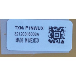 FUENTE BACKLIGHT / PANASONIC TXN/P1NWUX / TNP4G508 / MODELO	