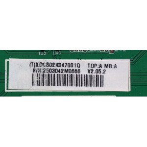 MAIN / VIZIO 756TXDCB02K0470 / XDC802K047001Q / 715G5835-M01-000-004K / MODELO E241i-A1 LTTXNUJP	