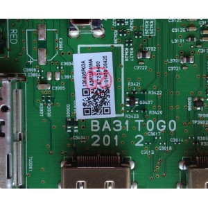 MAIN / PHILIPS A3AUAMZ / A3AUA-MMA / BA31T0G0201 2 / MODELO 50PFL3708	