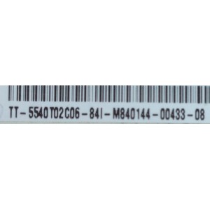 T-CON / SONY 55.40T02.C06 / 5540T02C06 / 40T02-C05 / T400HW01 V3 / MODELO KDL-40Z4100	