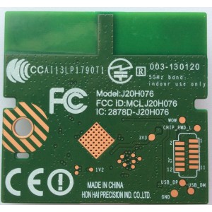 MODULO DE WI-FI / SONY J20H076-05L1 / J20H076 / 003-130120 / 2878D-J20H079 / MODELO KDL-48W590B	