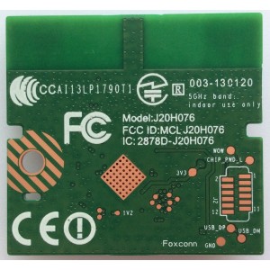 MODULO DE WI-FI / SONY J20H076-04L0 / J20H076 / 003-130120 / 2878D-J20H076 / MODELO KDL-40W590B	