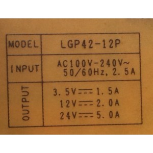 FUENTE DE PODER / LG EAY62769901 / LGP42-12P / 62769901 / EAX64648101 (1.9) / PANEL T500HVN02.1 / MODELOS 50LS4000-UA AWMDLUR / 50LS4000-UA AUSDLUR / 50LS4000-UA AUSDLMR