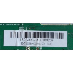 MAIN PARA TV SPECTRE NUMERO DE PARTE 1B2C0932 / NÚMERO DE BOARD T.RSC8.82B 12062 / 812030796 / 1B2C0932-200207662 / 6021041296 / PANEL E325BV-HDH+MBH24H / MODELO E32	