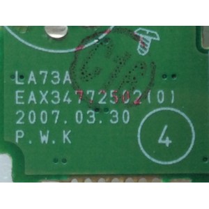 TARJETA INPUT A/V / LG EAX34772501(2) / LA73A / MODELO 47LC7DF-UB.AUSLLTM	