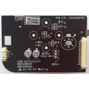 SENSOR CON BOTÓN DE ENCENDIDO / LG EBR42596401 / YW83JD6402A / EAX43425703 /EBR42596402 / MODELO 42LG30-UD.AWMOLJM	