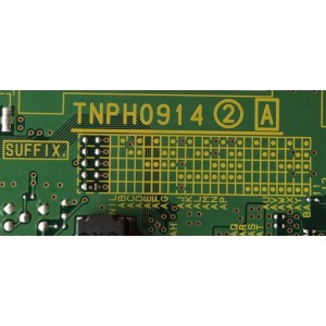 MAIN / PANASONIC TNPH0914 / TNPH0914AS / PANEL MC127FU1411 / MODELO TC-P50S30 / COMPARAR EL SUFFIX DE SU TARJETA CON LA DE LA FOTO