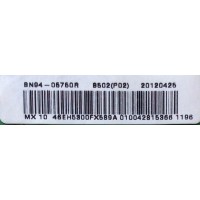 MAIN / SAMSUNG BN94-05750R / BN97-06298N / BN41-01812A / MODELO UN46EH5300FXZX