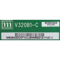 T-CON / SYNTAX 35-A32C0712 / 35A32C0712 / V320B1-C / MODELO LT32HVE	